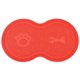 thumbnail image 1 of Alfombra para arena DM 46x25 cm Roja de forma 8, PVC, 1 of 1