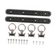 thumbnail image 4 of Control De Carga L Track Negro Para Remolques Utilitarios, Cajas De Camiones Y Motocicletas Con Cerradura, 4 of 5