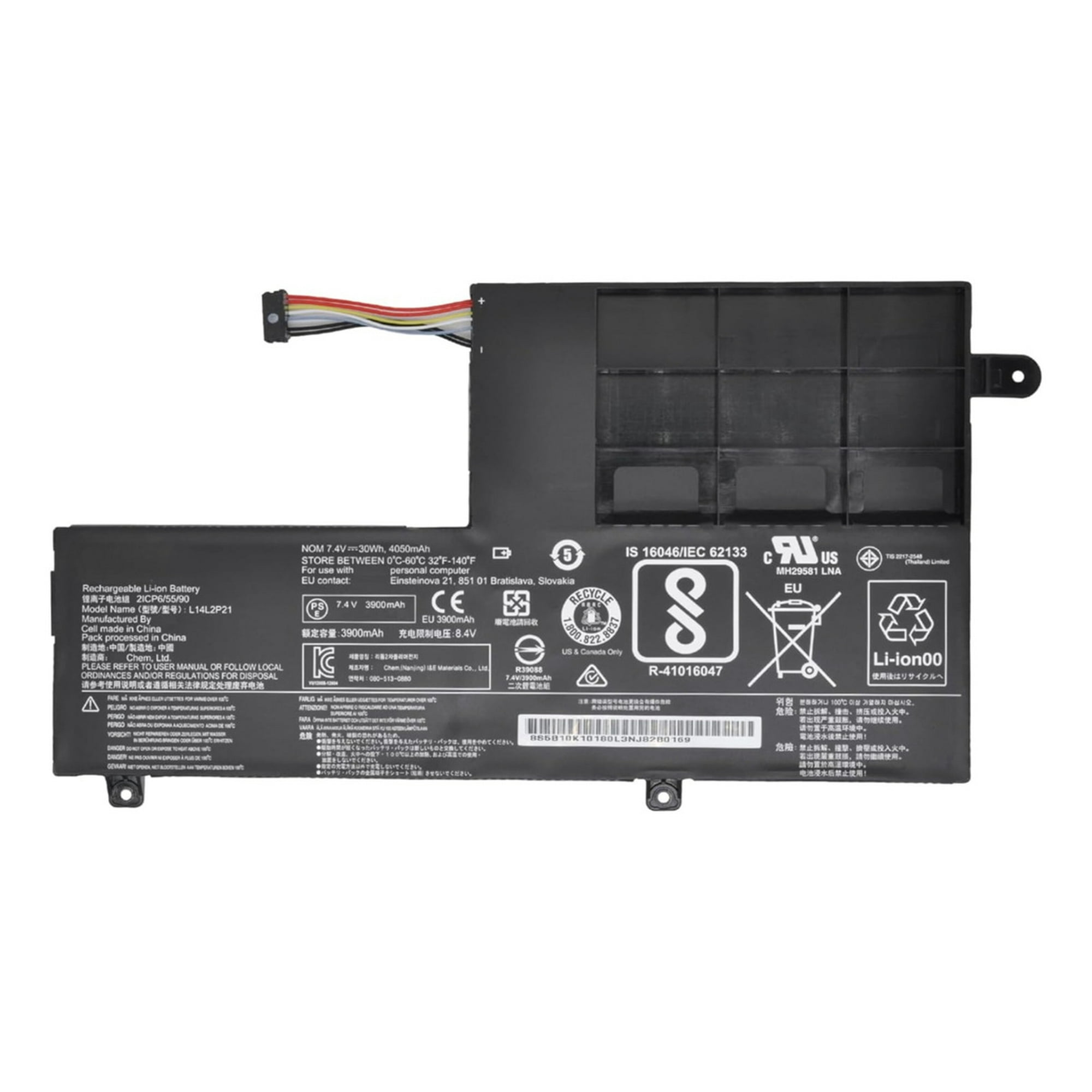 Genérico - Bateria L14l2p21 Para Lenovo 320s-14ikb 320s-15abr Series
