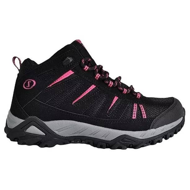 Zapatilla Botin Mujer Outdoor ZFC3023 Negro Fucsia Spalding