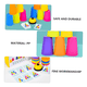 thumbnail image 3 of Juego de vasos apilables stackked cup estimulación cognitiva, 3 of 3