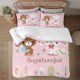 thumbnail image 1 of Tenorikuma 3-Piece Bedding Set For Kids Boys Girls Adult Cartoon Warm Cute Fashion Holiday Present Gift Bed Sheets, 1 of 5