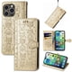 thumbnail image 1 of Funda Cartera FOXDOCK para iPhone 14 Pro , Flip PU con Relieve de Gatos y Perros, Tarjetero y Soporte, 1 of 6