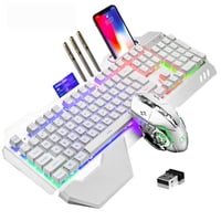 Teclado Y Ratón Inalámbricos Para Juegos Lexonelec K680 Rgb