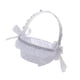 thumbnail image 3 of Cesta Floral Boda Estilo Europeo Blanco, 3 of 3
