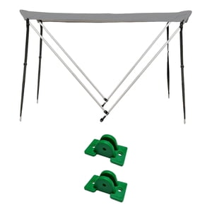 Ioensy - Toldo Inflable Para Bote, Protección Solar, Impermeable, Universal, Bimini, Cubiertas Superiores, Dosel Con Base