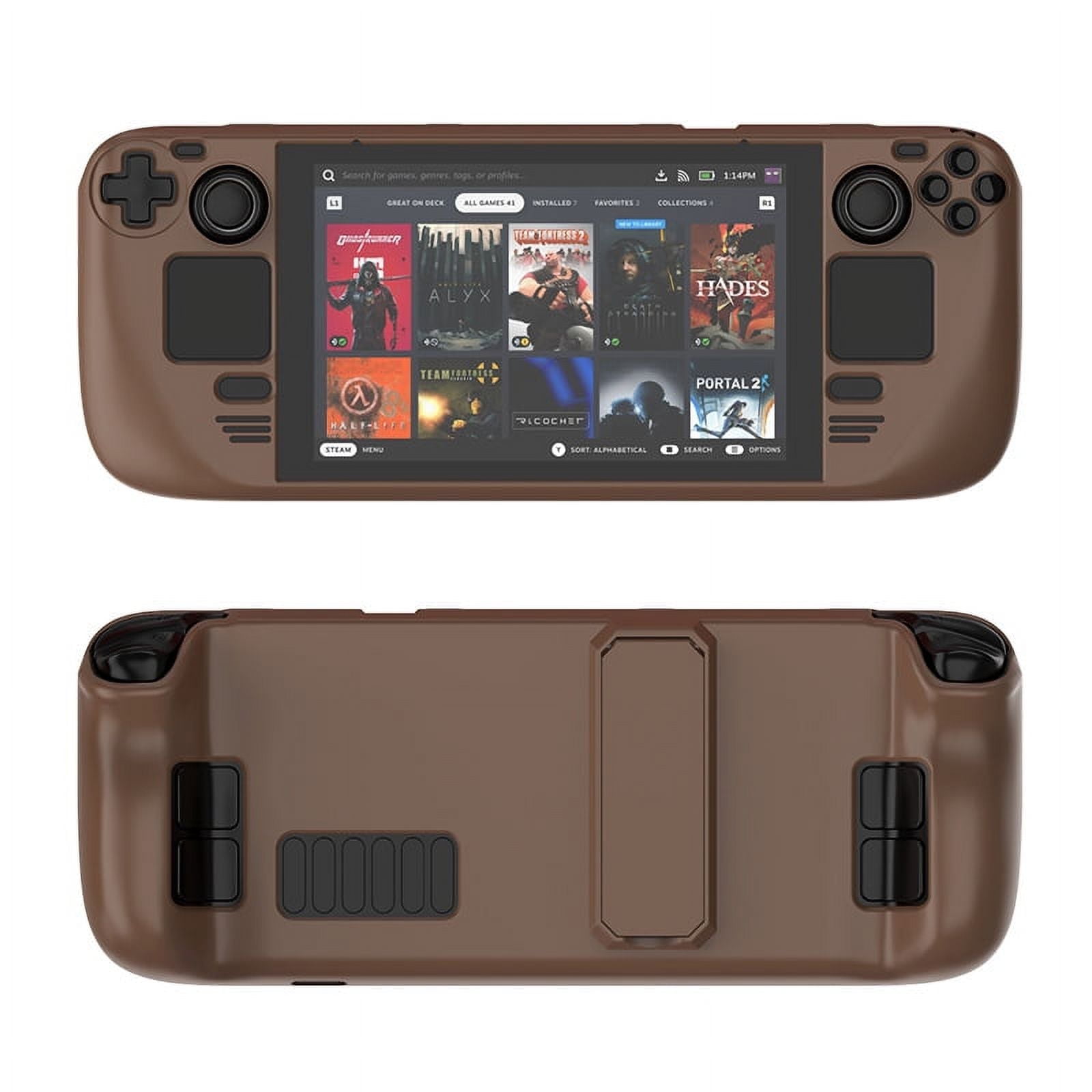 Funda Protectora Aaronmei Steam Deck Marrón