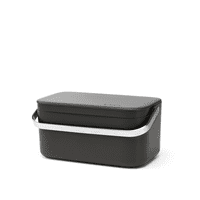 Brabantia - Contenedor Para Desperdicios Sinkside 1,8 Lt Dark Grey