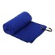 thumbnail image 2 of Toalla De Golf Con Clip, Regalo Para Golfistas, Portátil, Absorbente De Agua, Microfibra, Azul, 2 of 5