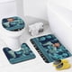 thumbnail image 4 of Juego de Cortina de Baño y Alfombras Desmarcar Temático Deber del Jurado 4 Piezas, 4 of 6