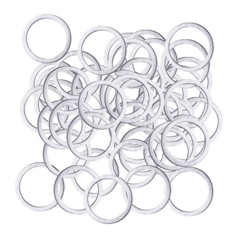 Ioensy - Juego De Casquillos De Hoja De Sierra De 50 Piezas, Casquillos De Orificio Para Cortar, Moler, Carpintería, 22,2Mm A 20Mm