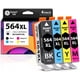 thumbnail image 1 of Cartucho de tinta Smart Ink compatible con HP 564XL (combinación de 4), 1 of 8