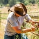 thumbnail image 2 of Sombrero American Outback Hats de Cuero Transpirable para Sol, 2 of 8