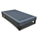 thumbnail image 1 of Base De Cama Europea 1.5 Plaza Gris Grafito Lino 105X200cm, 1 of 2