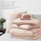thumbnail image 3 of Juego de edredón CozyLux rosa de tamaño completo para niñas con ropa de cama, 3 of 3