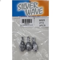 Silver Wave - Plomo De Pesca Bomba #4 21Grs 3Unidades