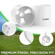 thumbnail image 3 of Copa con hoyos de golf KINGTOP Deluxe, blanco marfil, ABS, 4 profundidades, paquete de 1 unidad, 3 of 9