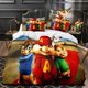 thumbnail image 1 of edChipmunks Alvin Bedding Set Duvet Cover Bed Set Quilt Cover Pillowcase Comforter Boys Adult, 1 of 5