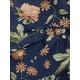 thumbnail image 5 of INSPIRE CHIC Falda Floral de Mujer con Volantes en Capas de Chifón A-Line Maxi Falda Azul Antiguo L, 5 of 6