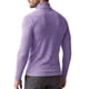 thumbnail image 3 of INSPIRE CHIC Camiseta de Cuello Alto de Manga Larga para Hombre Ajuste Ceñido Camiseta Térmica Suave XL Púrpura, 3 of 6