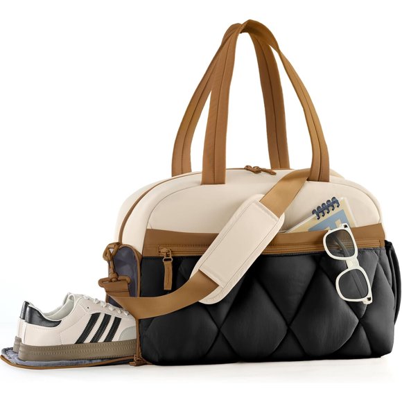 Bolso de viaje Lekespring TR24035 de 25 L impermeable con compartimento para zapatos
