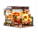 thumbnail image 1 of Casita Miniatura "Julia Bakery" – Kit DIY de Panadería Vintage con Luces LED M2422, 1 of 3
