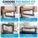 thumbnail image 5 of Baranda de cama TotCraft MiniFlex de longitud y altura ajustables, 5 of 9