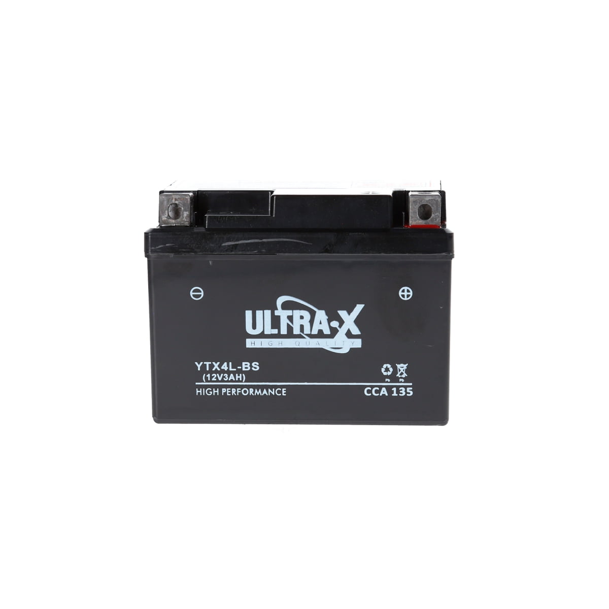 Ultra X - Bateria Ytx4l-bs Para Motos 12 V 3 Ah