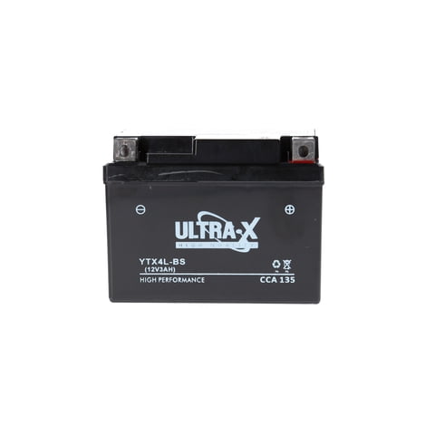 Ultra X - Bateria Ytx4L Bs Para Motos 12 V 3 Ah