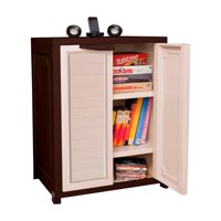 Genérico - Mueble Organizador 2 Niveles Madeira 70X95X45Cm