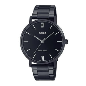 Reloj Casio Mtp-Vt01B-1Budf Acero Hombre Negro Negro