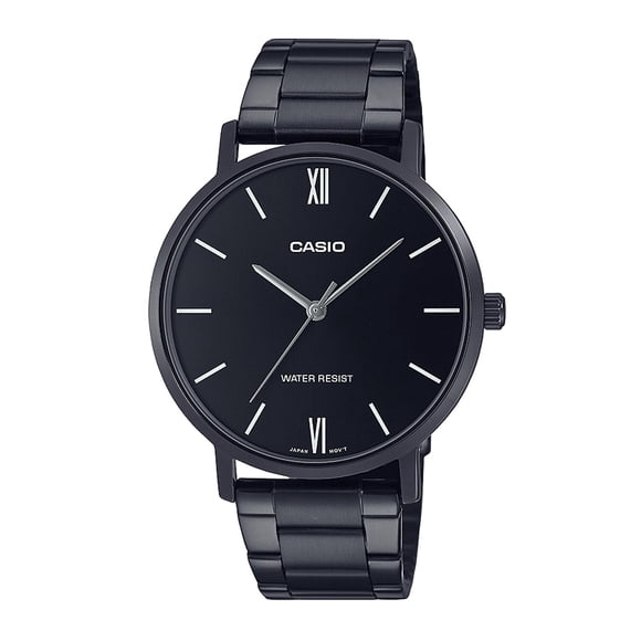 Reloj CASIO MTP-VT01B-1BUDF Acero Hombre Negro negro