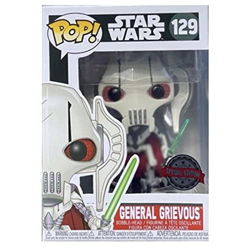 ¡pop! Funko Star Wars General Grievous Vinilo #129 Exclusivo