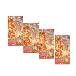 Bothyi - 4 Piezas Sobres Rojos De Año Nuevo Lunar Chino Para Fiesta De Baby Shower Festival Estilo C