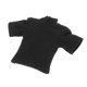 thumbnail image 2 of Moda 1/12 Camiseta Mini Ropa Para Figuras De Acción Masculinas De 6 Pulgadas Modelo De Muñeca Negro, 2 of 3