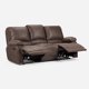 thumbnail image 2 of Sofá Reclinable Bucarest Pu 3 Cuerpos Café, 2 of 13