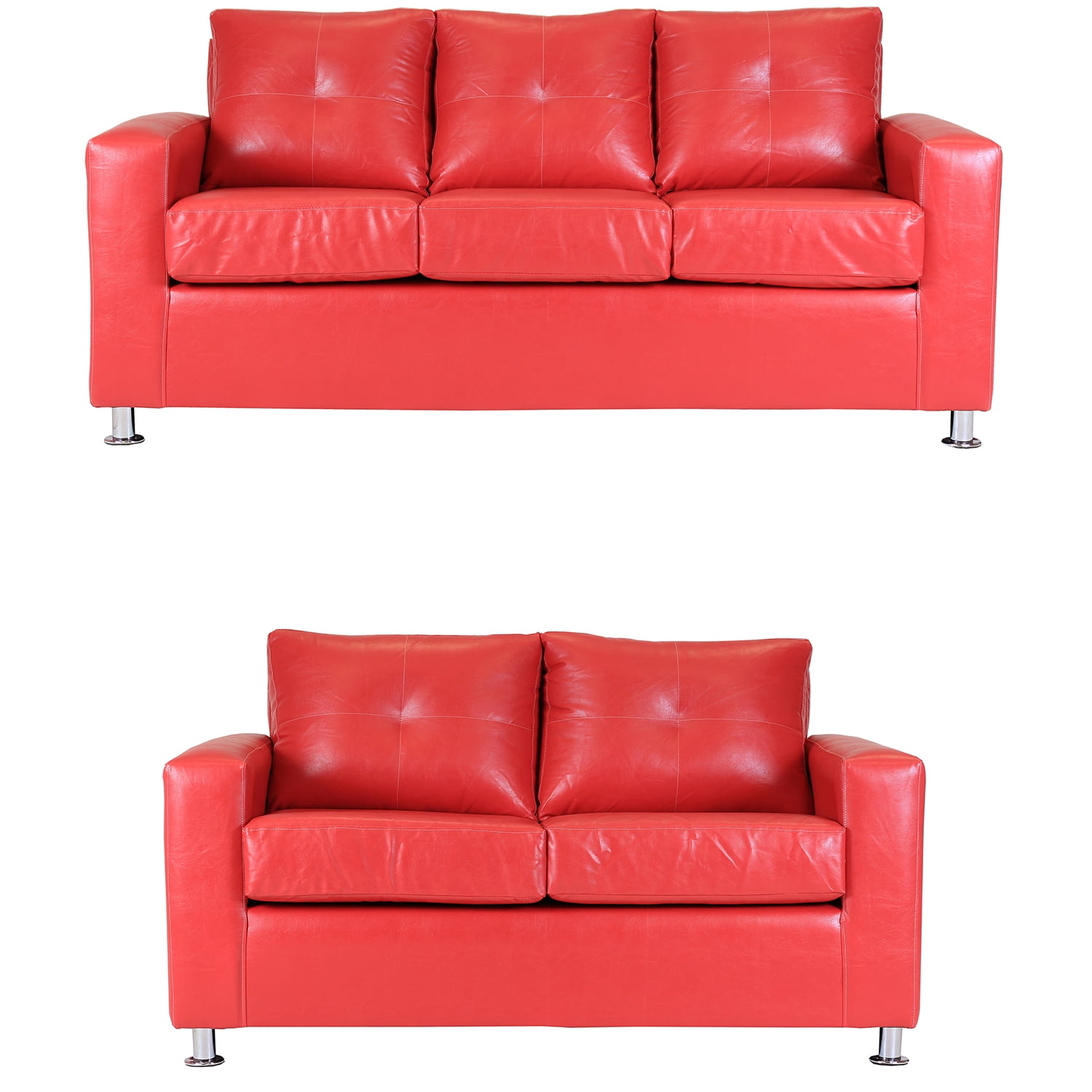 Muebles América - Living George 32 Rojo