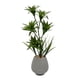 thumbnail image 2 of Planta Artificial Bambu Lirio Decorativo Macetero Ceramica, 2 of 8