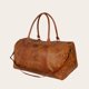 thumbnail image 1 of Bolso de Viaje en Cuero Natural Futaleufu OLKI - Café Aplicación, 1 of 5