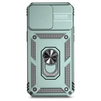 Estuche Gangxun Para Iphone 15 Pro, Soporte Giratorio 360°, Estilo Mecánico Y Magnético