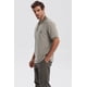 thumbnail image 2 of Polera Hombre Mini Rayas Verde, 2 of 4