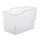 thumbnail image 2 of Organizador De Cocina, Canasto De Almacenamiento Profunda, Caja De Almacenamiento Para Cocina, Armario Para Nevera, Transparente, Pequeño, 2 of 3