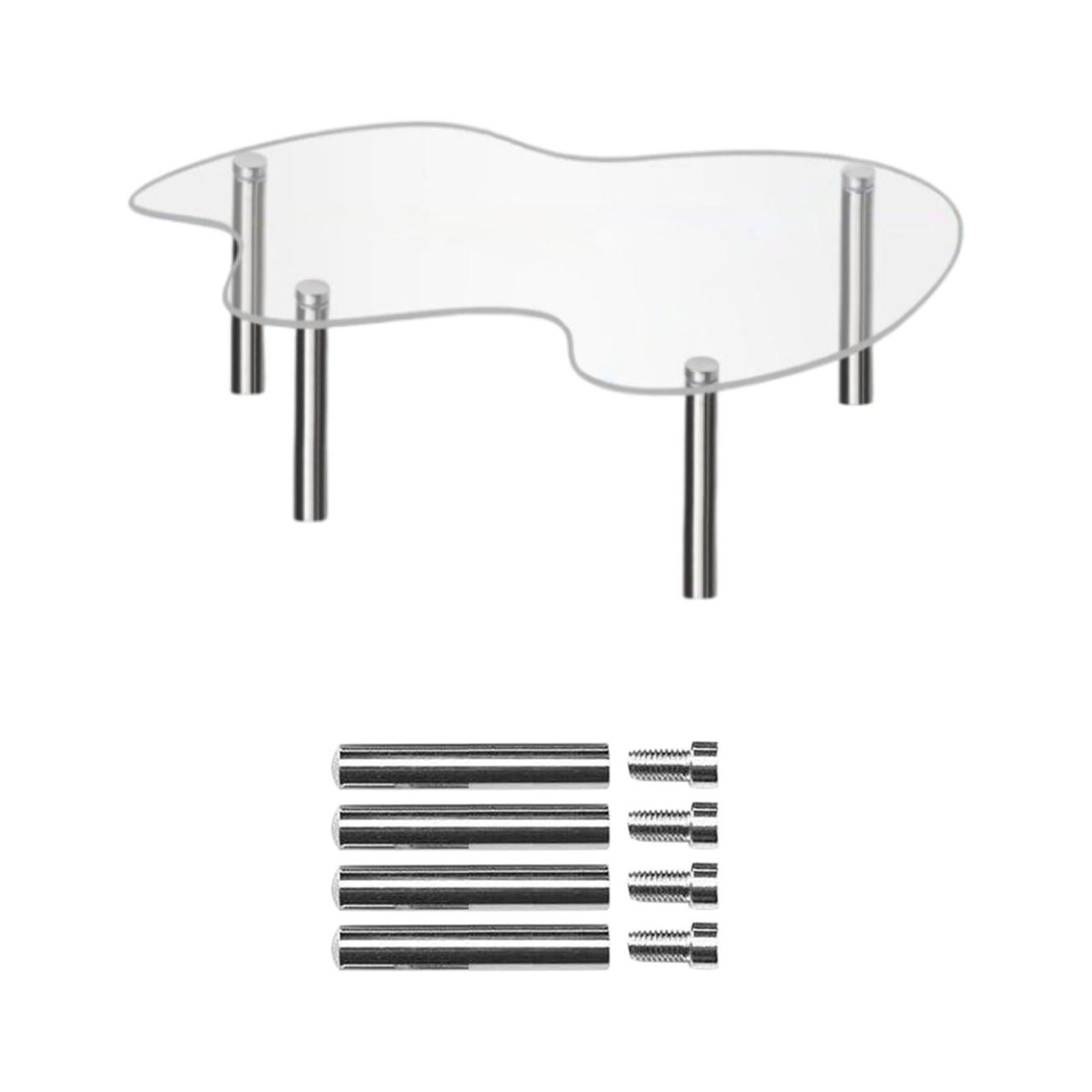 Bothyi - Estante De Exhibición De Acrílico Soporte De Producto Para Muñeca Cosmética Modelo Hecho A Mano 25x14.4x5cm