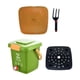 thumbnail image 5 of Cubo de compost para residuos de cocina, contenedor de compost para interiores, de gran diámetro, moderno, fácil de limpiar, contenedor de basura para S, 5 of 5