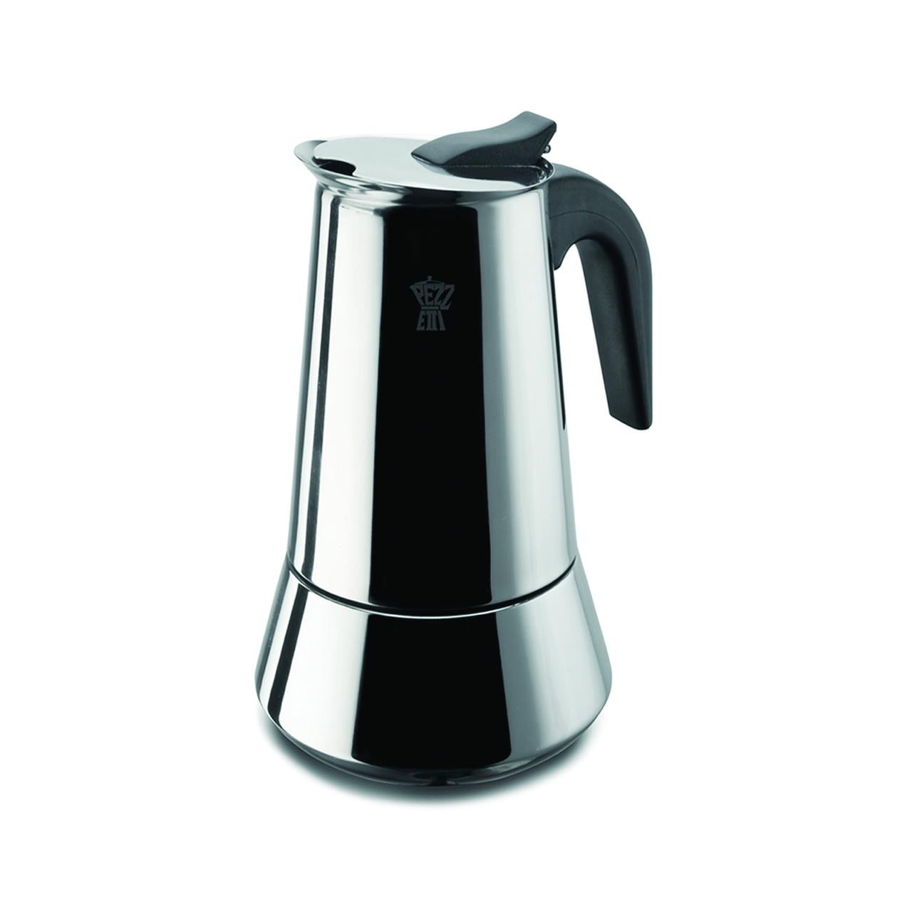 Pezzetti - Cafetera Steel Express 10 Tazas Acero
