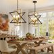 thumbnail image 2 of Candelabro WJShome de 4 luces negro y dorado 150 cm, 2 of 9
