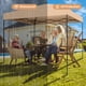 thumbnail image 3 of Toldo de repuesto JOSIVIKY 3x3 m 300D Oxford Caqui, 3 of 8