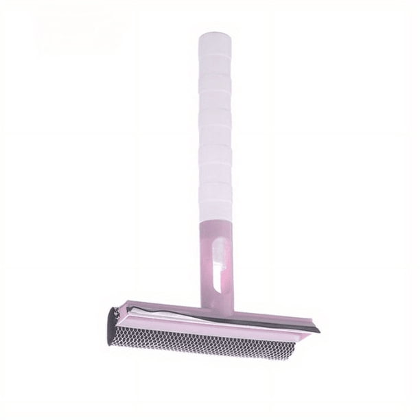 Effortlessly Clean Your Car Windows with our 1pc Plastic Car Glass Cleaning Wiper with Water Sprayer - Say Goodbye to Dirty Windshields and Screens!