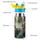 thumbnail image 3 of Jack el Cazagigantes Botella de Agua con Tapa Pop Top de Un Toque, Acero Inoxidable, a Prueba de Fugas, para Deportes, Botella Infantil azul 12 oz, 3 of 6