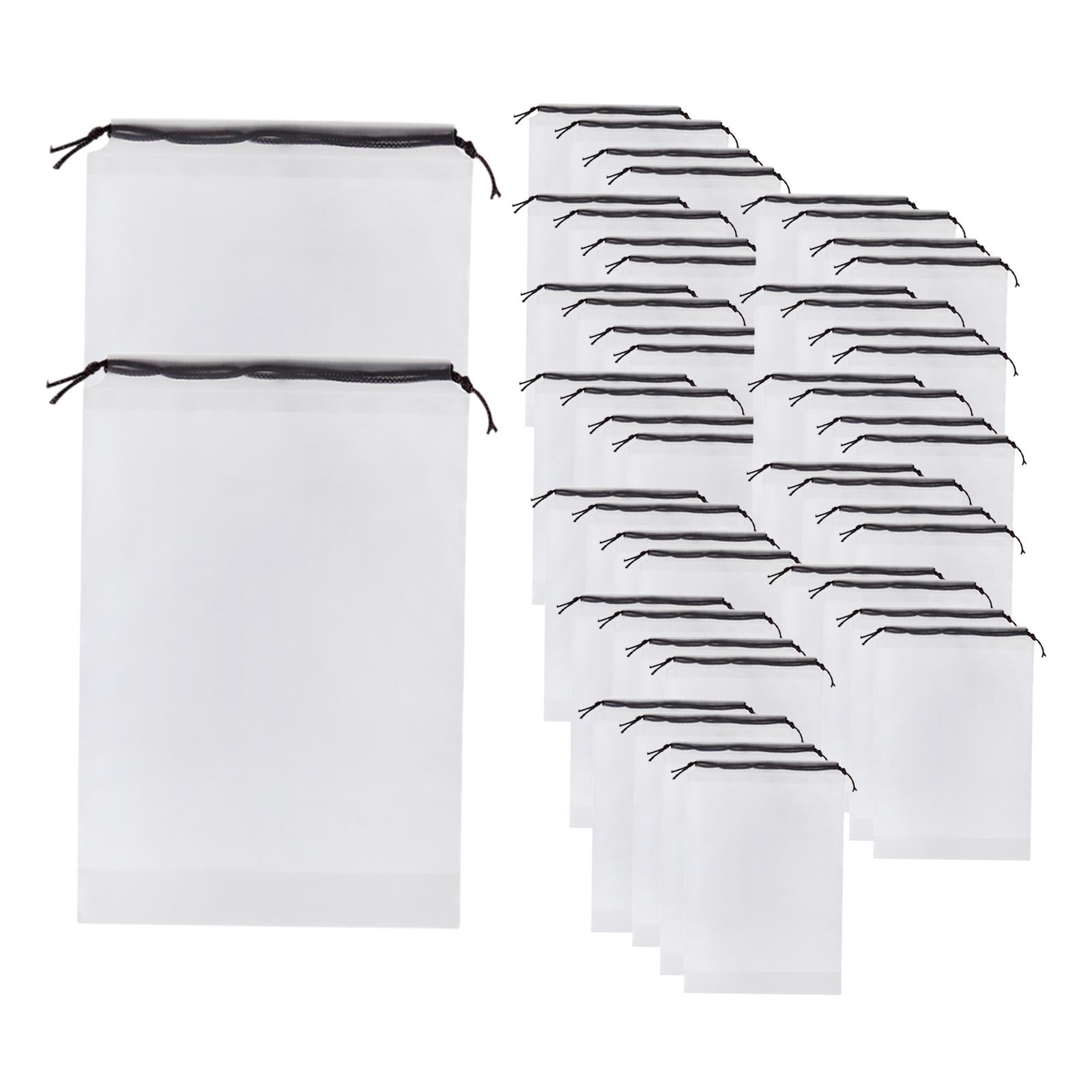 Bothyi - 50x Bolsa Portátil Con Cordón Para Zapatos, Bolsa De Viaje A Prueba De Polvo Para Viajes Deportivos Para Hombres